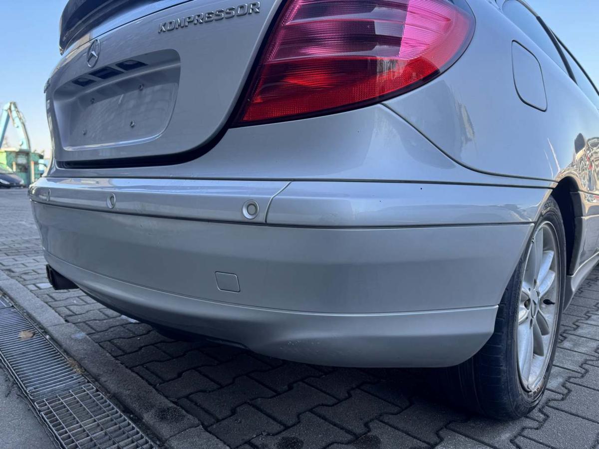 Mercedes Sportcoupe CL203 original Sto&szlig;stange Stossf&auml;nger hinten 744 Brillantsilber Bj.2003